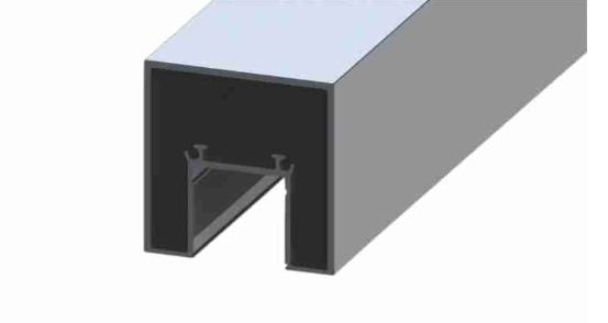 Square Aluminum Handrail